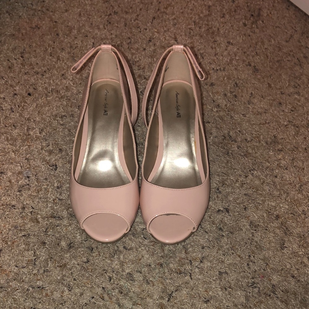 Pink Kitten Heel